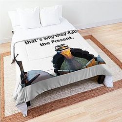 Kung Fu Panda Oogway quote Yesterday is history tomorrow is a mystery and today is a gift thats why they call it present