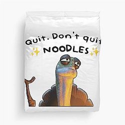 Kung Fu Panda Oogway Quote Noodles Duvet Cover