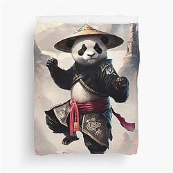 Kung Fu Panda Chinese Attire Duvet Cover