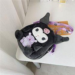 21Cm Kuromi Plush Backpack