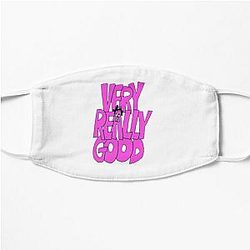 Kurtis Conner Face Masks - Kurtis Conner very really good quote Flat Mask RB2403