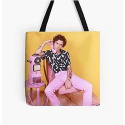 Kurtis Conner Bags - Kurtis Pinky Phone Style All Over Print Tote Bag RB2403