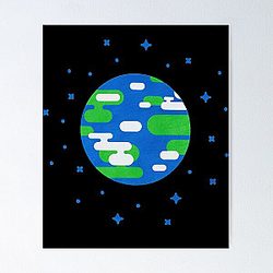 kurzgesagt merch Poster RB0111