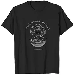 Kurzgesagt T-shirts - Wormhole World Cosmic Sphere Edition