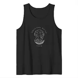 Kurzgesagt Tank Tops - Wormhole World Cosmic Sphere Edition