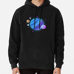 Kurzgesagt Blue Planet Pullover Hoodie RB0111