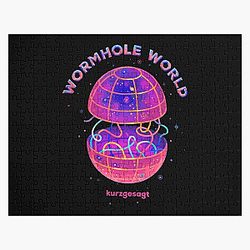 Kurzgesagt - 80s Wormhole Jigsaw Puzzle RB0111