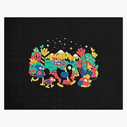 Kurzgesagt Merch Duck Friends Jigsaw Puzzle RB0111