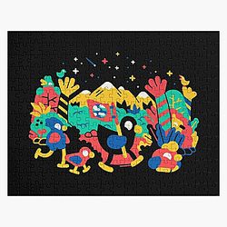 Kurzgesagt Merch Duck And Friends Jigsaw Puzzle RB0111