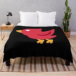 Kurzgesagt Bird Throw Blanket RB0111