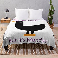Kurzgesagt Quote  Throw Blanket RB0111