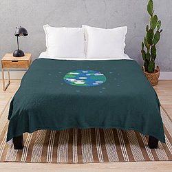kurzgesagt Throw Blanket RB0111