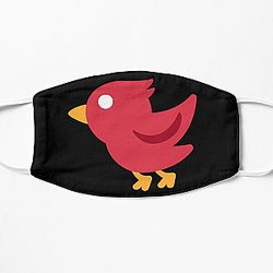 Kurzgesagt Bird Flat Mask RB0111