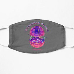 Kurzgesagt - 80s Wormhole Flat Mask RB0111