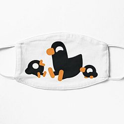 Kurzgesagt Birds Flat Mask RB0111