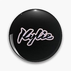 Kylie Minogue - 2020 Logo - Orange and Purple Pastel Pin