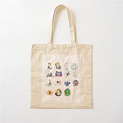 Kylie Minogue all albums digital watercolour Cotton Tote Bag