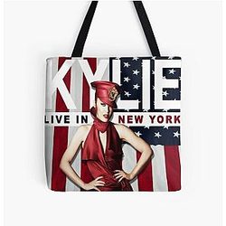 Kylie Minogue - Kylie Live in New York Album 2009 All Over Print Tote Bag