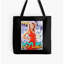 Womens Music Retro Kylie Minogue Gifts Music Fan All Over Print Tote Bag