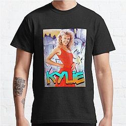 Womens Music Retro Kylie Minogue Gifts Music Fan Classic T-Shirt