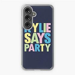 Kylie Minogue  Kylie Says Party Samsung Galaxy Soft Case