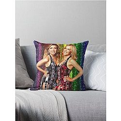 Kylie Minogue & Dannii Minogue - 100 Degrees Summer Of Pride  Throw Pillow