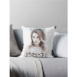 Kylie Minogue - Let's Get to It Album 1991 Throw Pillow
