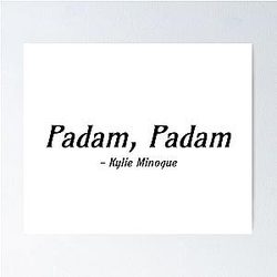 Kylie Minogue - Padam Padam Poster