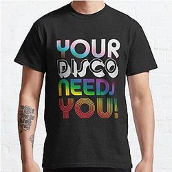 Your Disco Needs You - Kylie Minogue - Light Years - Progress Pride Colours LGBTQIA+ Classic T-Shirt
