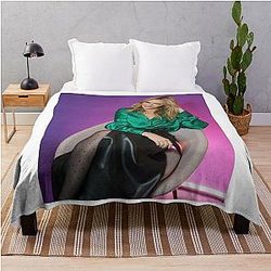 Kylie Minogue Throw Blanket