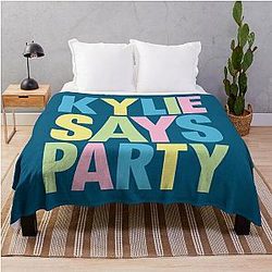 Kylie Minogue  Kylie Says Party Throw Blanket