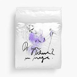Kylie Minogue Disco Magic sketch Duvet Cover
