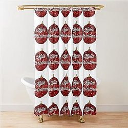 Kylie Minogue - Kylie Christmas Bauble Shower Curtain