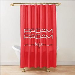 Kylie Minogue Padam Padam Shower Curtain