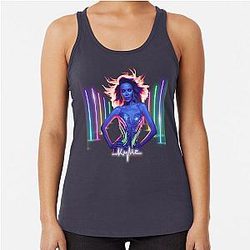 Kylie Minogue - Vegas HIgh - Tension Tour Designed by PopRetroDisco Racerback Tank Top