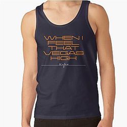 When I Feel that Vegas High - Kylie Minogue - Padam - Tension Tank Top