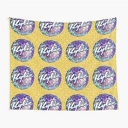 Kylie Minogue - Christmas Logo Print Tapestry