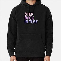 Kylie Minogue - Step Back In Time Lyric Print Pullover Hoodie
