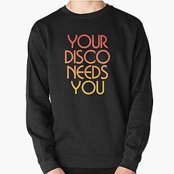 Your Disco Needs You - Kylie Minogue - Light Years - Red Yellow Gradient Pullover Sweatshirt