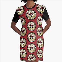Kylie Minogue - Kylie Sleigh Bells  Graphic T-Shirt Dress
