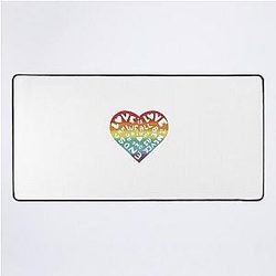 Kylie Minogue Pride Disco Say something heart Desk Mat