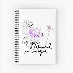 Kylie Minogue Disco Magic sketch Spiral Notebook