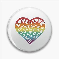 Kylie Minogue Pride Disco Say something heart Pin