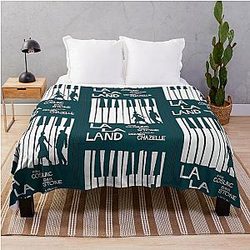 La La Land Movie Poster Throw Blanket