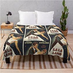 La La Land Vintage Throw Blanket