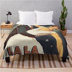 La La Land Alternative Vintage Poster Throw Blanket