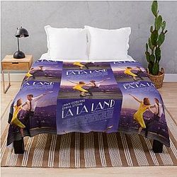La La Land Poster Throw Blanket