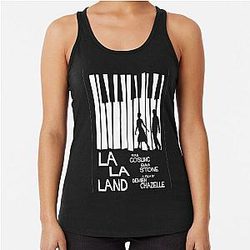 La La Land Movie Poster Racerback Tank Top