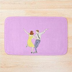La La Land Watercolor Bath Mat