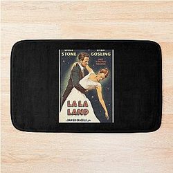 La La Land Vintage Poster Bathroom Mat